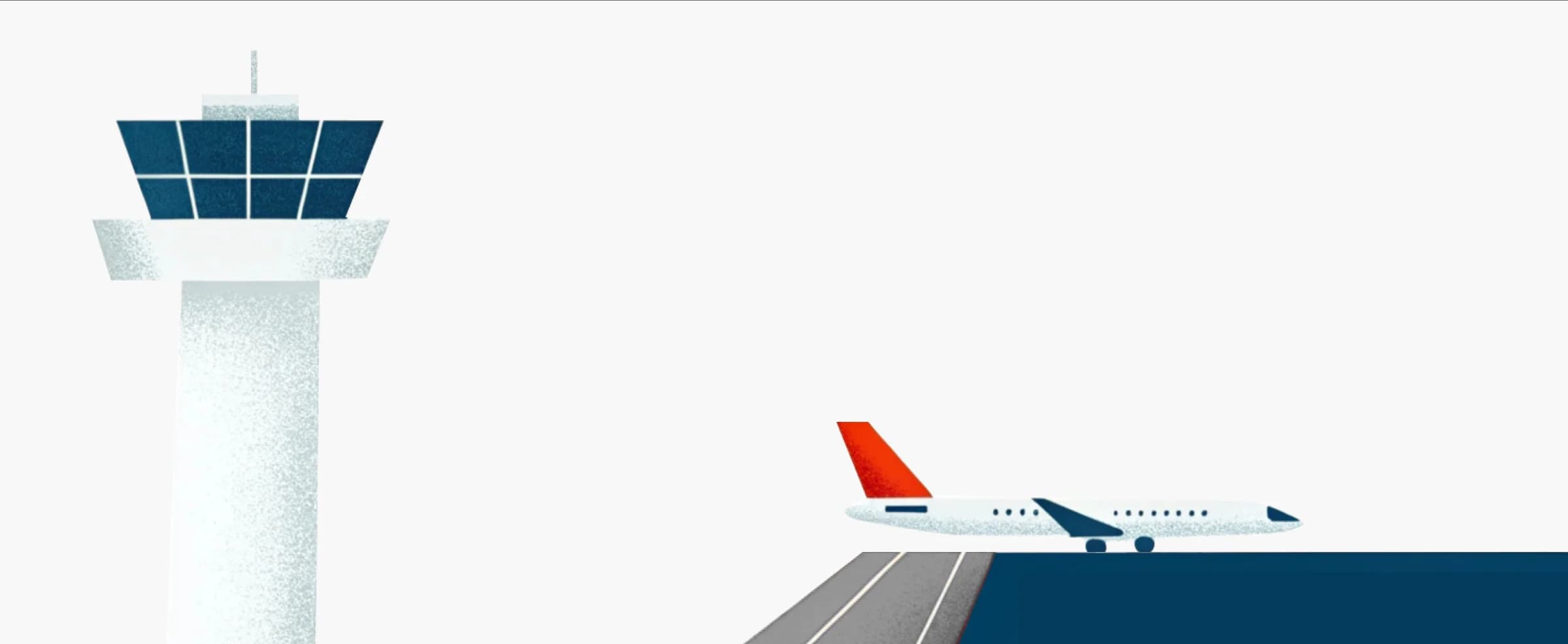 Fondo del aeropuerto