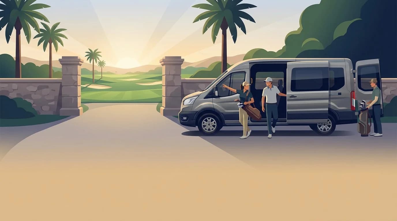 Golf Transfers - arrival image